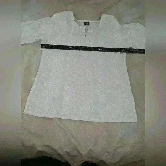 AARI Made in india Boho Embroidered White Tunic Size XL - Picture 8 of 12